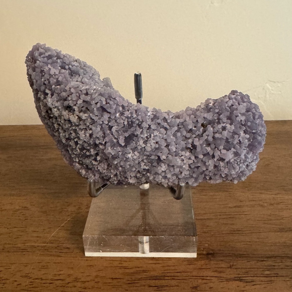 Grape Agate Druzy | Natural Purple Amethyst Chalcedony Cluster